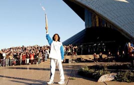 קתי פרימן אוסטרליה לפיד אולימפי