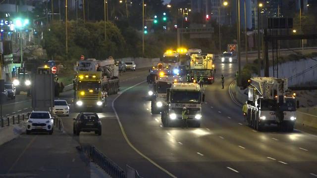 החלו עבודות גשר יהודית איילון צפון נחסם ליממה