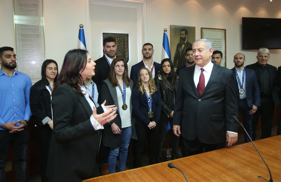 נתניהו למדליסטים: "אנחנו מעצמת ג'ודו"